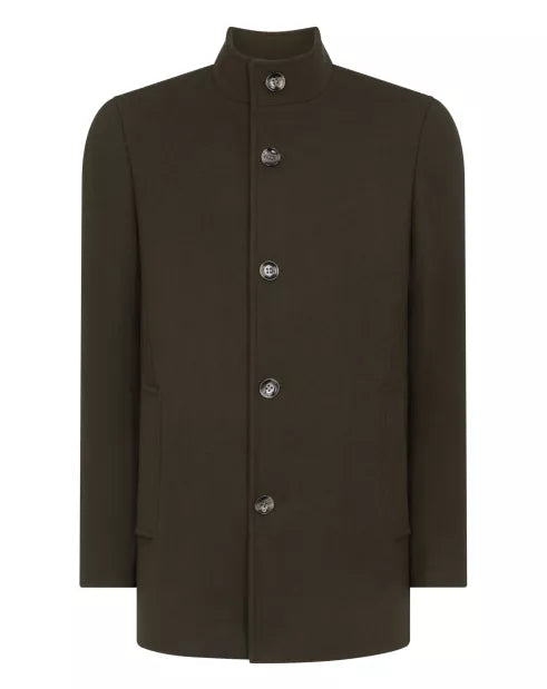 Remus Uomo Jonah Tailored Coat Green