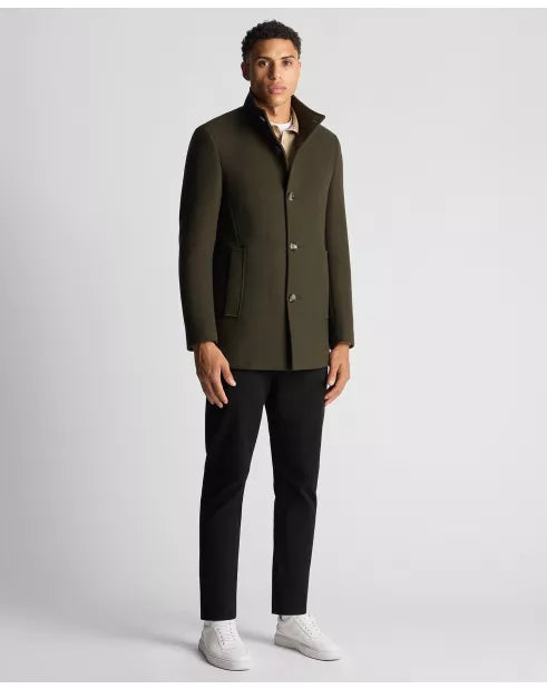 Remus Uomo Jonah Tailored Coat Green