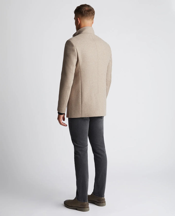 Remus Uomo Jonah Tailored Coat Taupe