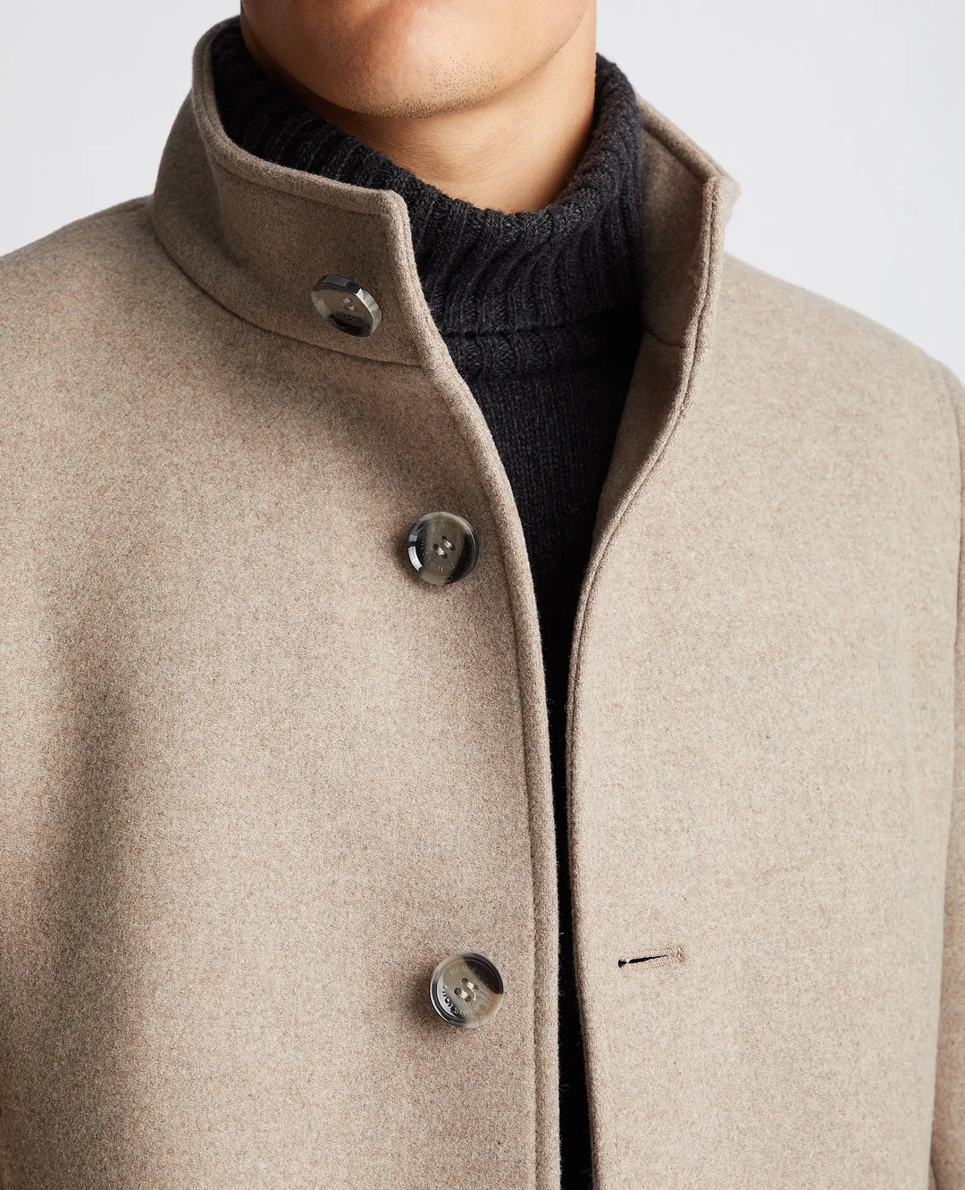 Remus Uomo Jonah Tailored Coat Taupe