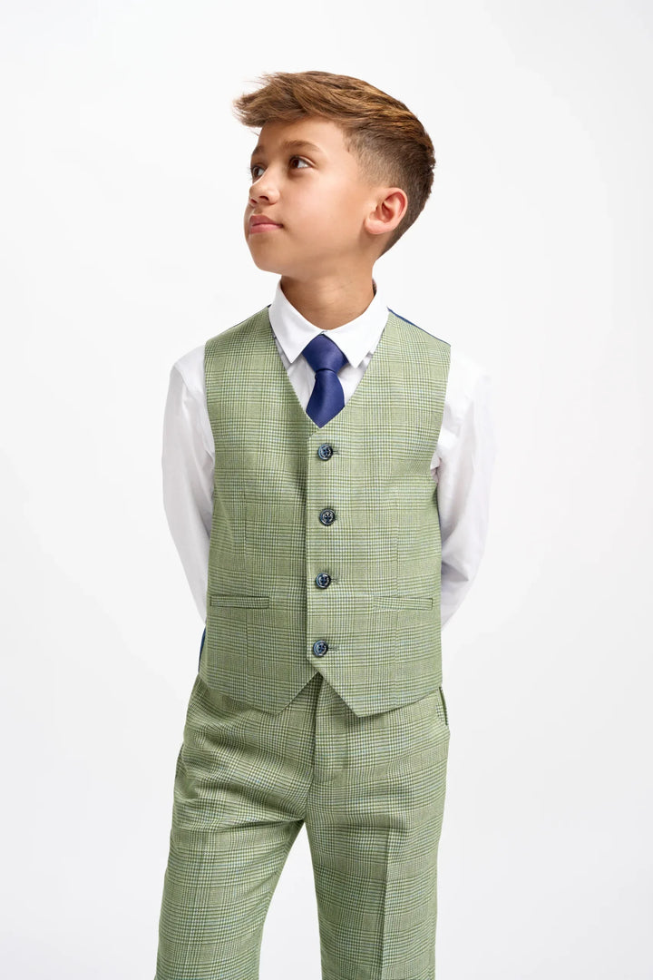 House Of Cavani Caridi Sage Boys Suit image 3