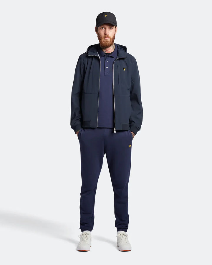 Lyle &amp; Scott Tipped Polo Shirt Navy/White image 3