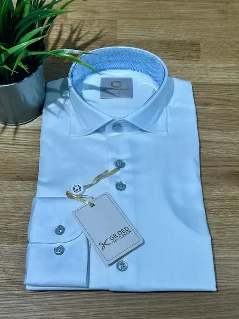 Gilded Gentlemen Shirt Print 13 White image 0