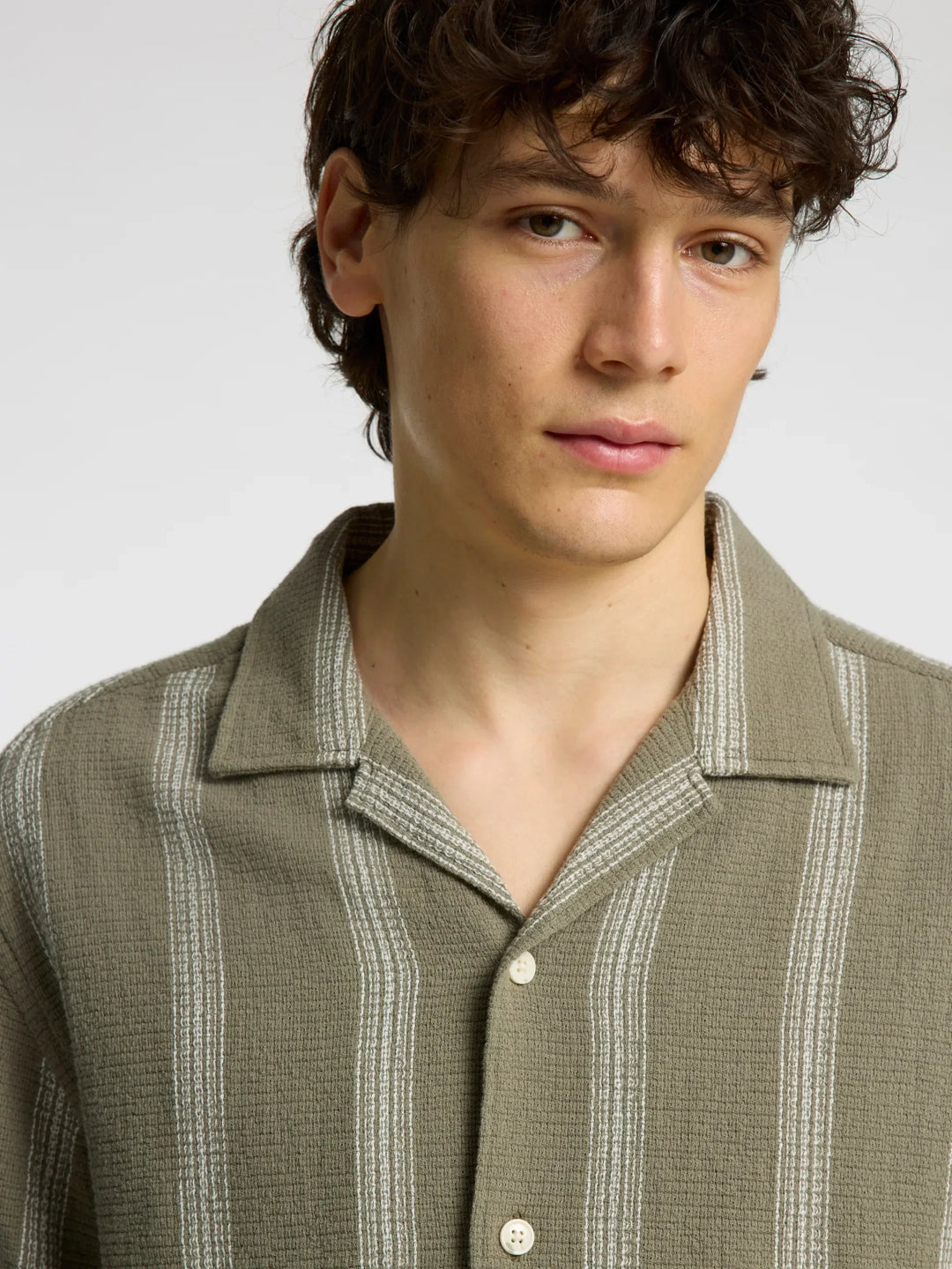 Selected Homme Resort Shirt Vetiver image 2