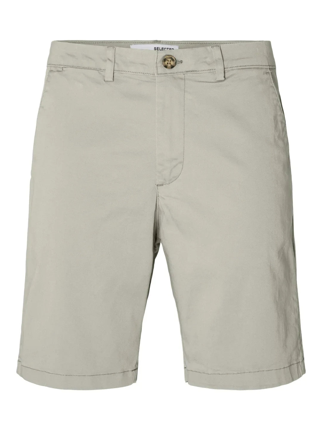 Selected Homme Miles Chino Shorts Moonstruck image 0