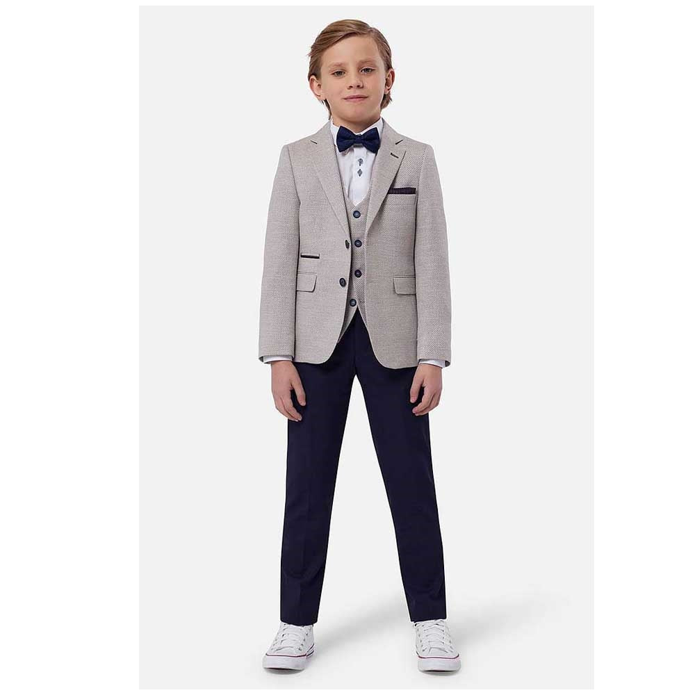 Benetti Boys 3 Piece Suit Harrold Beige