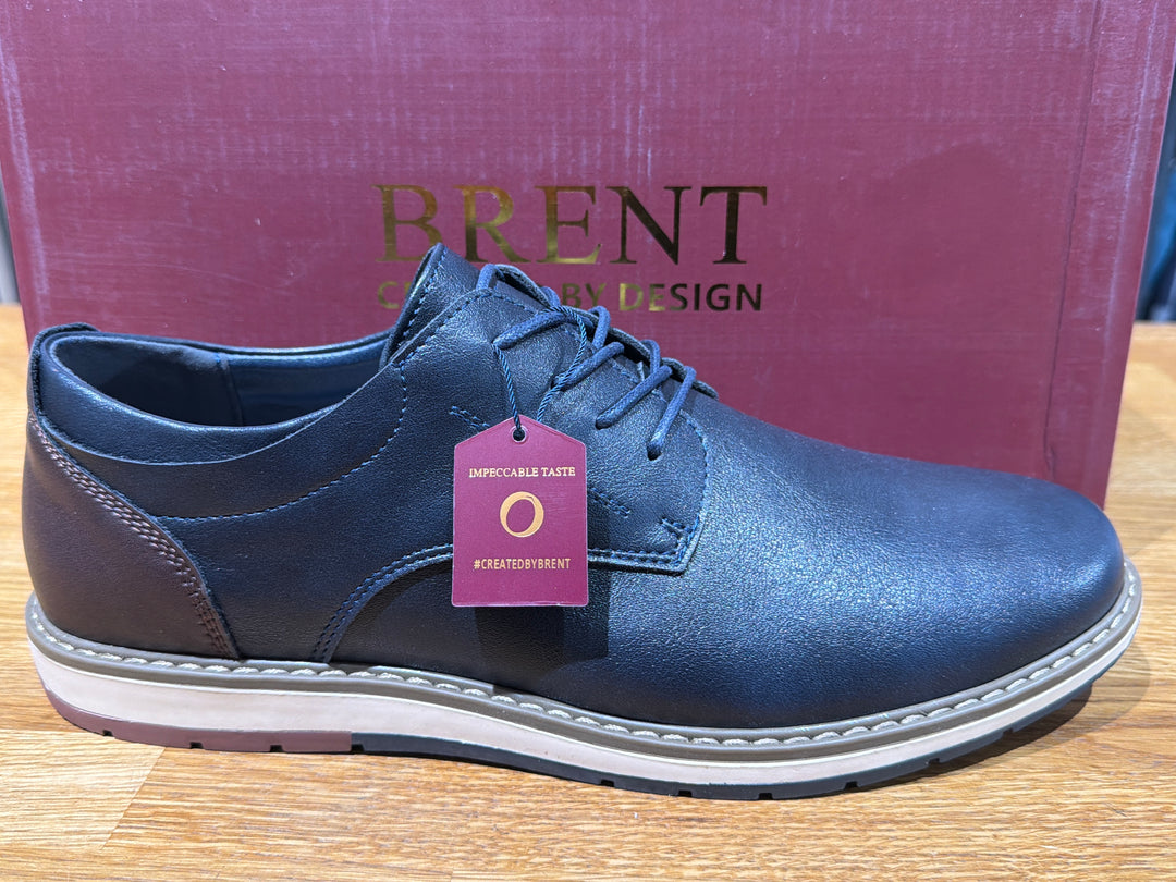Brent Pope Casual Shoe Greymouth French Blue