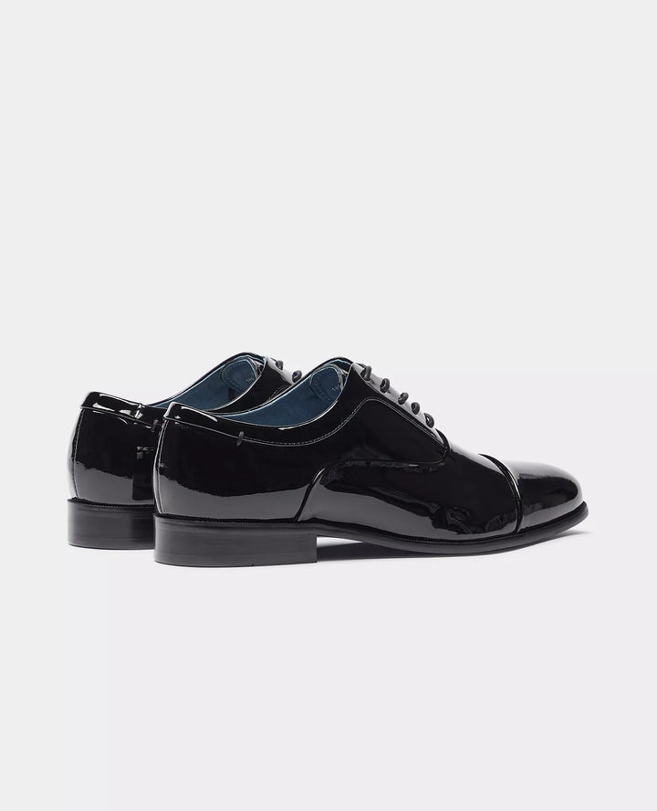 Remus Uomo Prato Black Patent Shoe