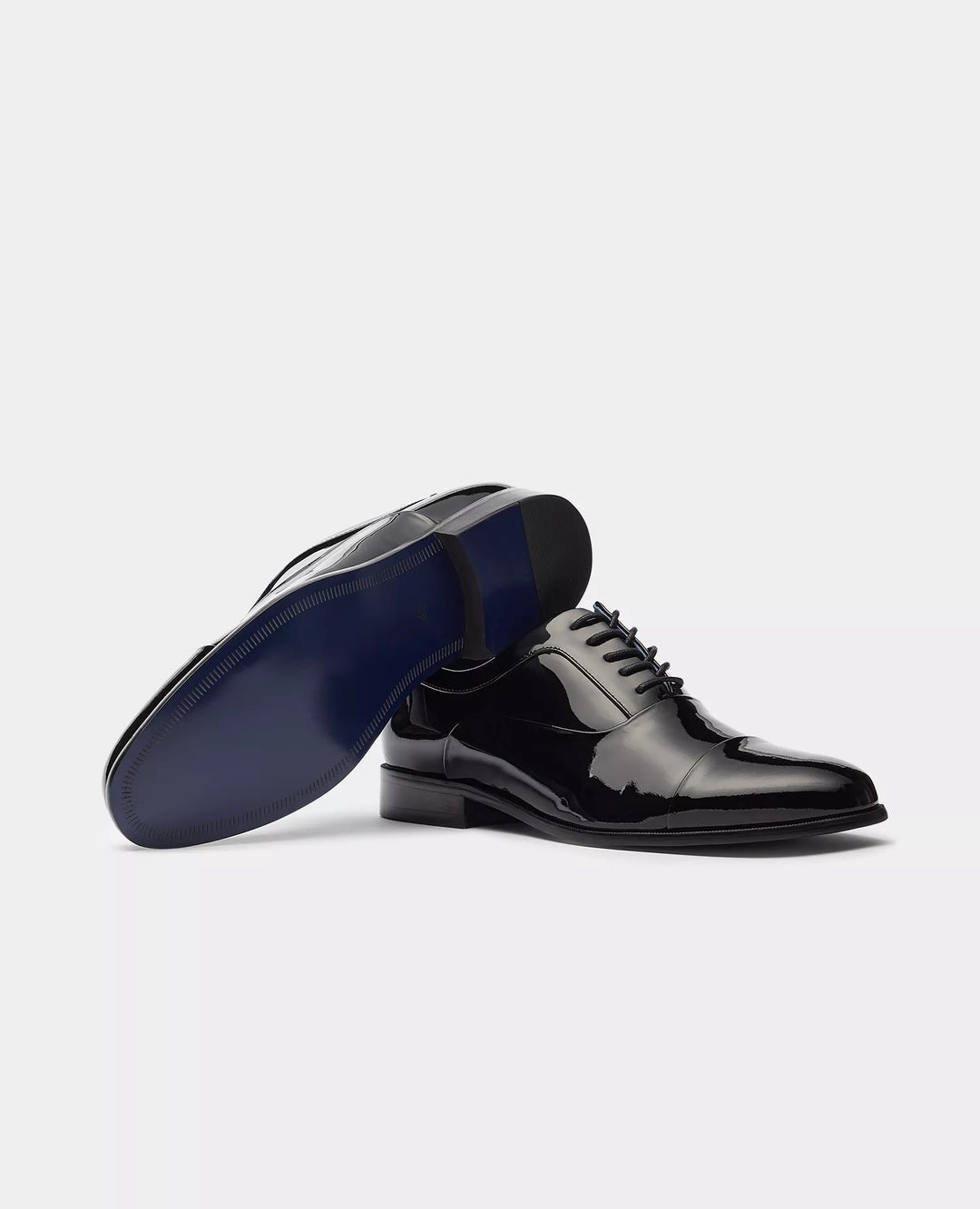 Remus Uomo Prato Black Patent Shoe