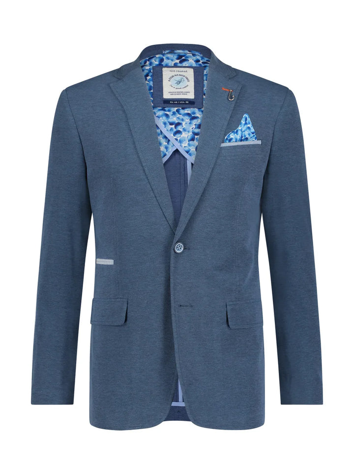 A Fish Named Fred Blazer Pique Jeans Blue image 3
