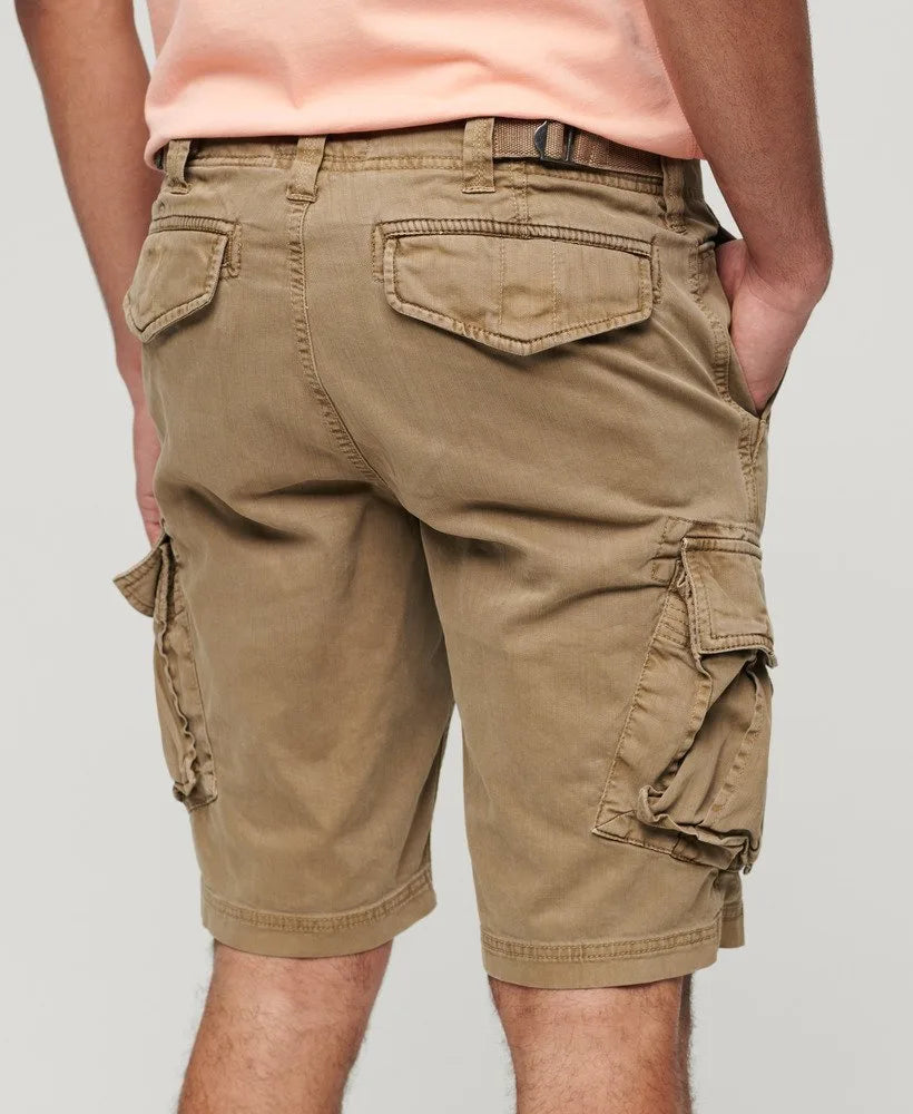 Superdry Core Cargo Shorts Tan Khaki image 2