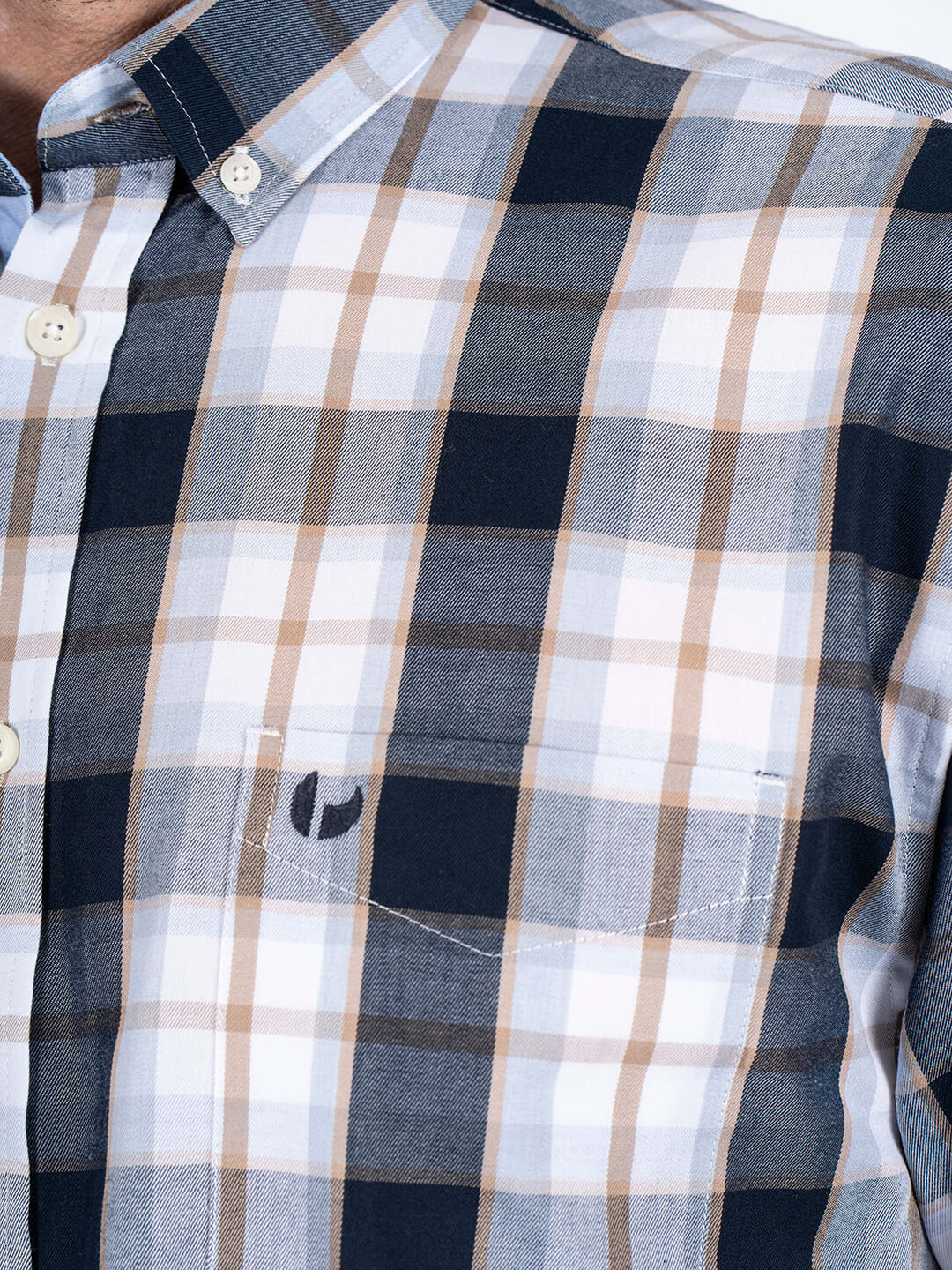 Pre End Rome Short Sleeve Shirt Brunnera Blue