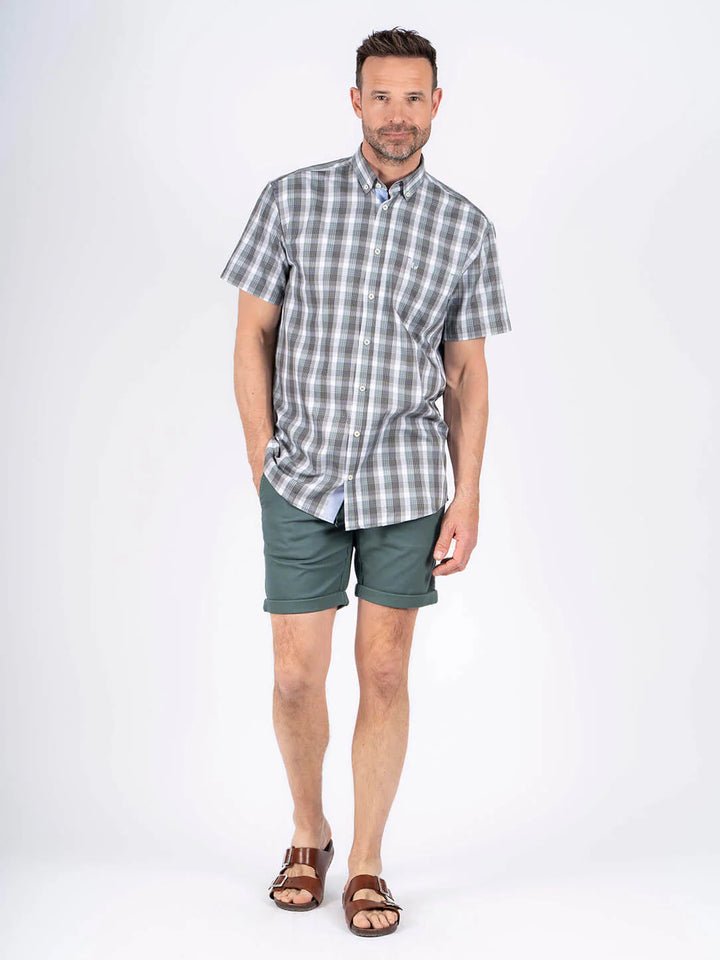 Pre End Rome Short Sleeve Shirt Ultimate Gray