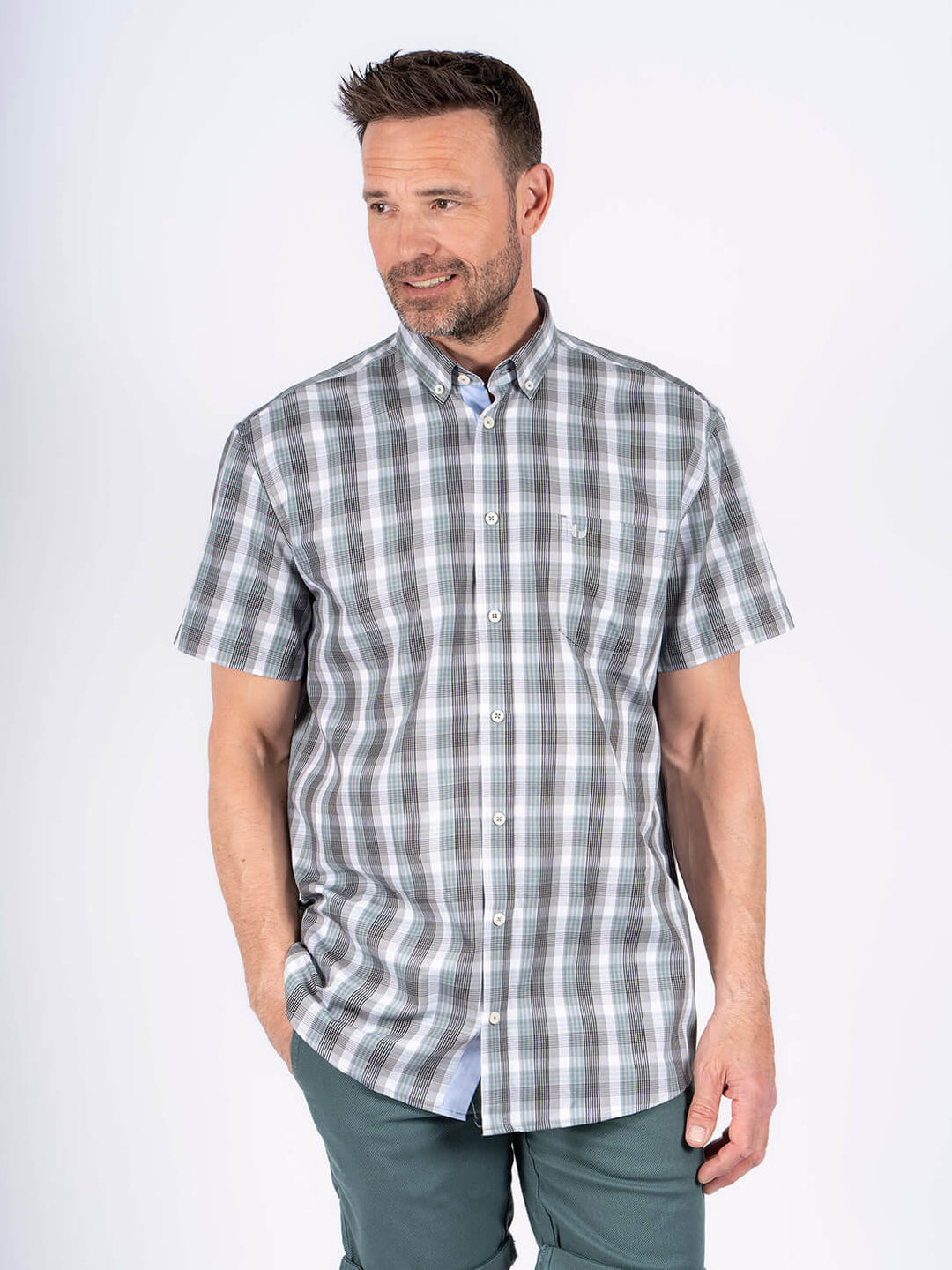 Pre End Rome Short Sleeve Shirt Ultimate Gray