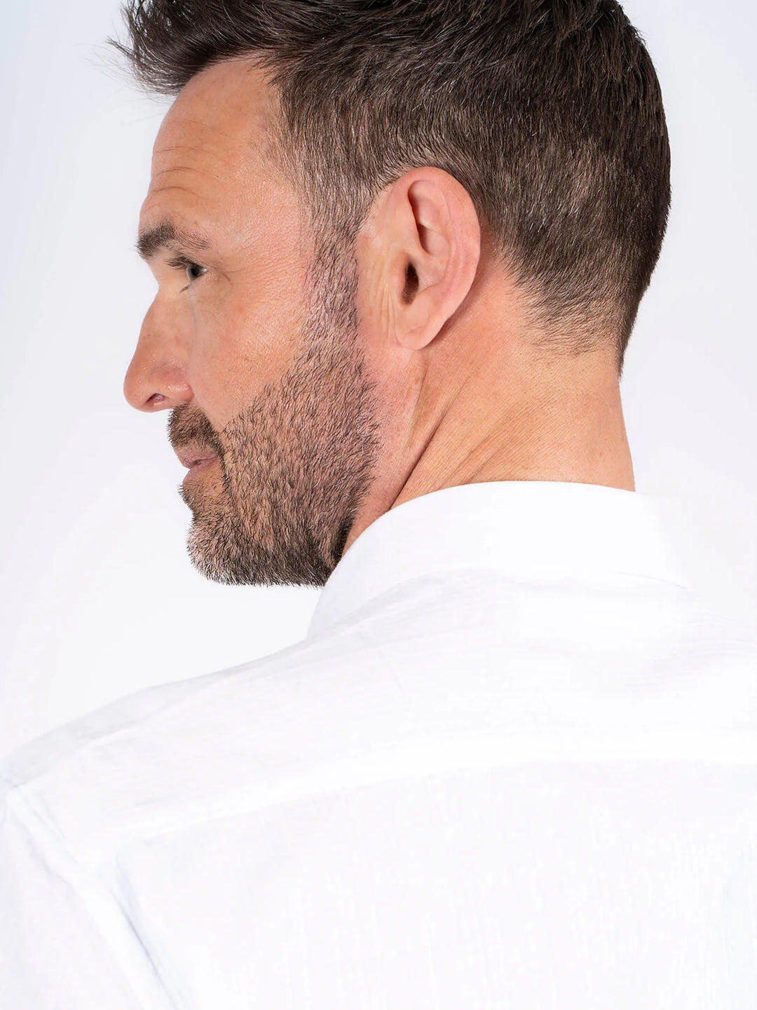 Pre End Jim Short Sleeve Shirt Bright White