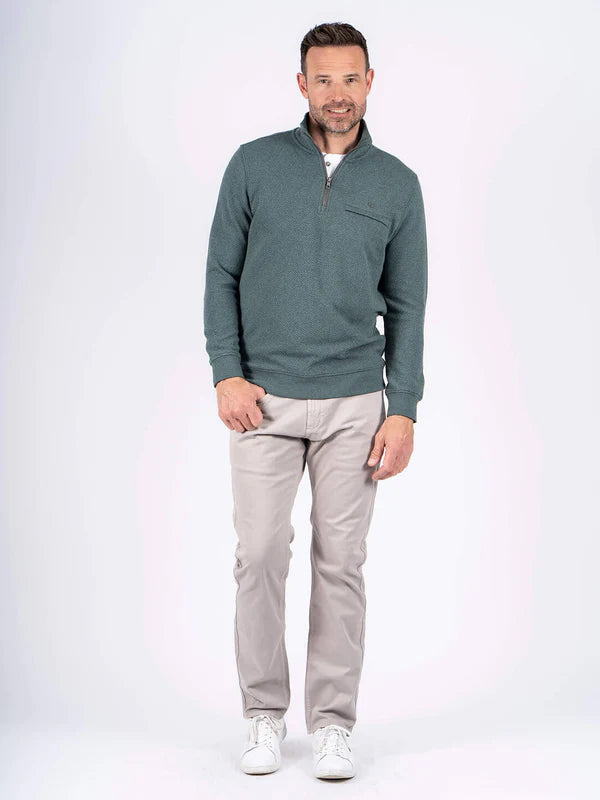 Pre End Alf 1/2 Zip Sweatshirt North Atlantic