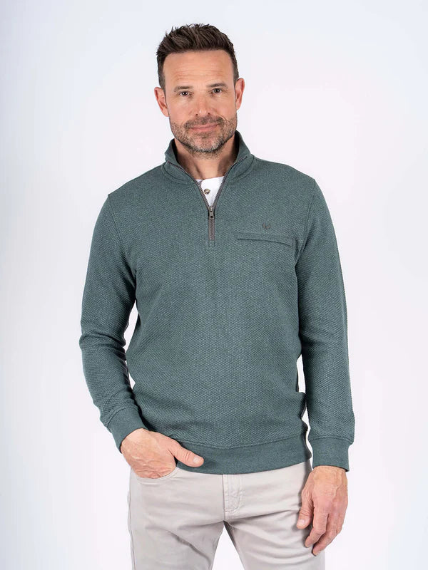 Pre End Alf 1/2 Zip Sweatshirt North Atlantic