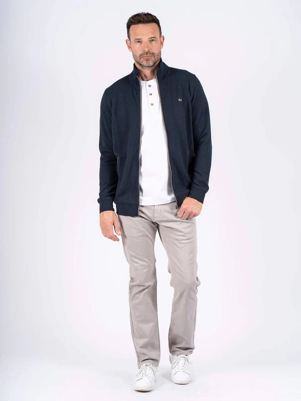 Pre End Alf Full Zip Sweatshirt Dark Navy