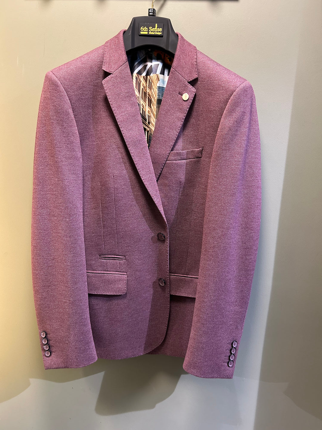 6th Sense Sports Jacket Boston Burgundy
