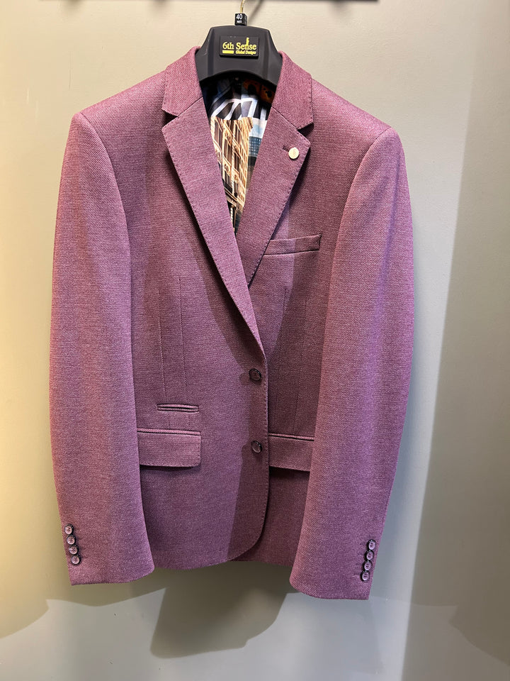 6th Sense Sports Jacket Boston Burgundy