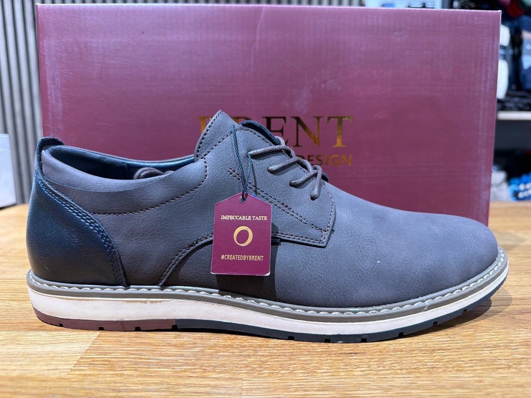 Brent Pope Casual Shoe Greymouth Walnut