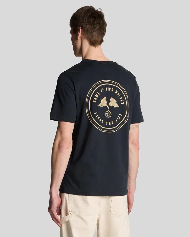 Lyle & Scott Game of Two Halves Graphic T-Shirt image 2