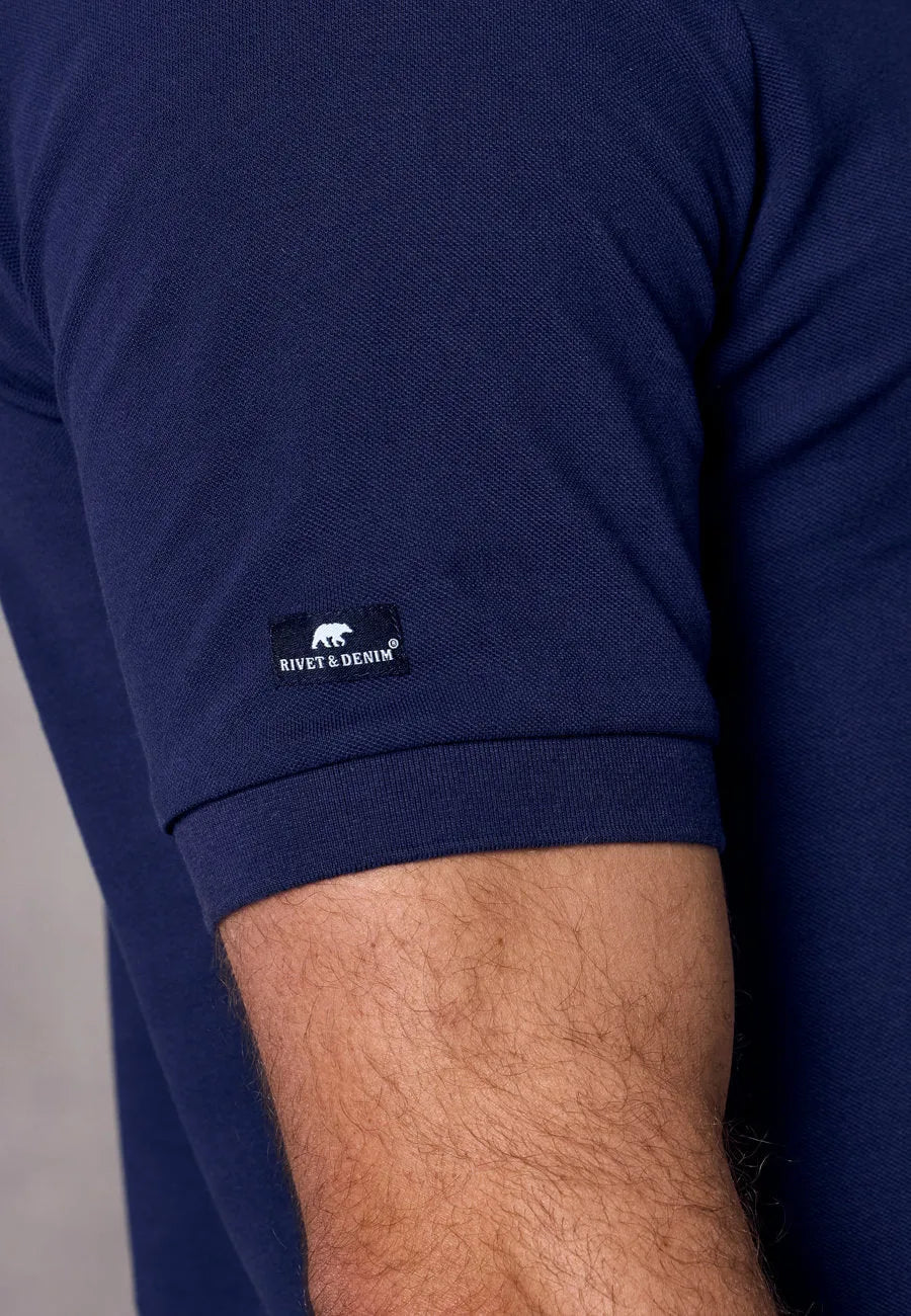 Rivet & Denim Mountain Polo Navy