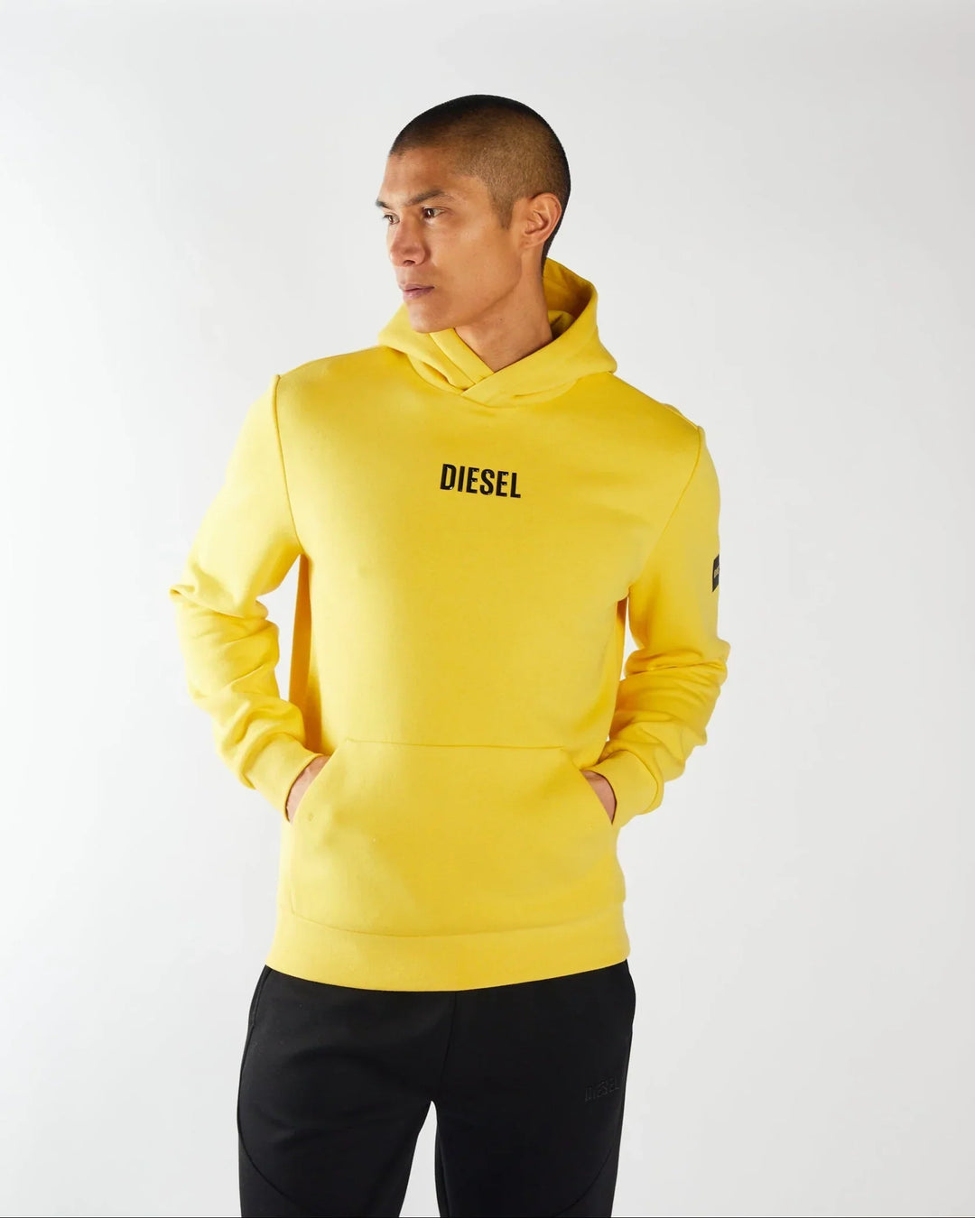 Diesel Edgar Hoodie Super Lemon image 4