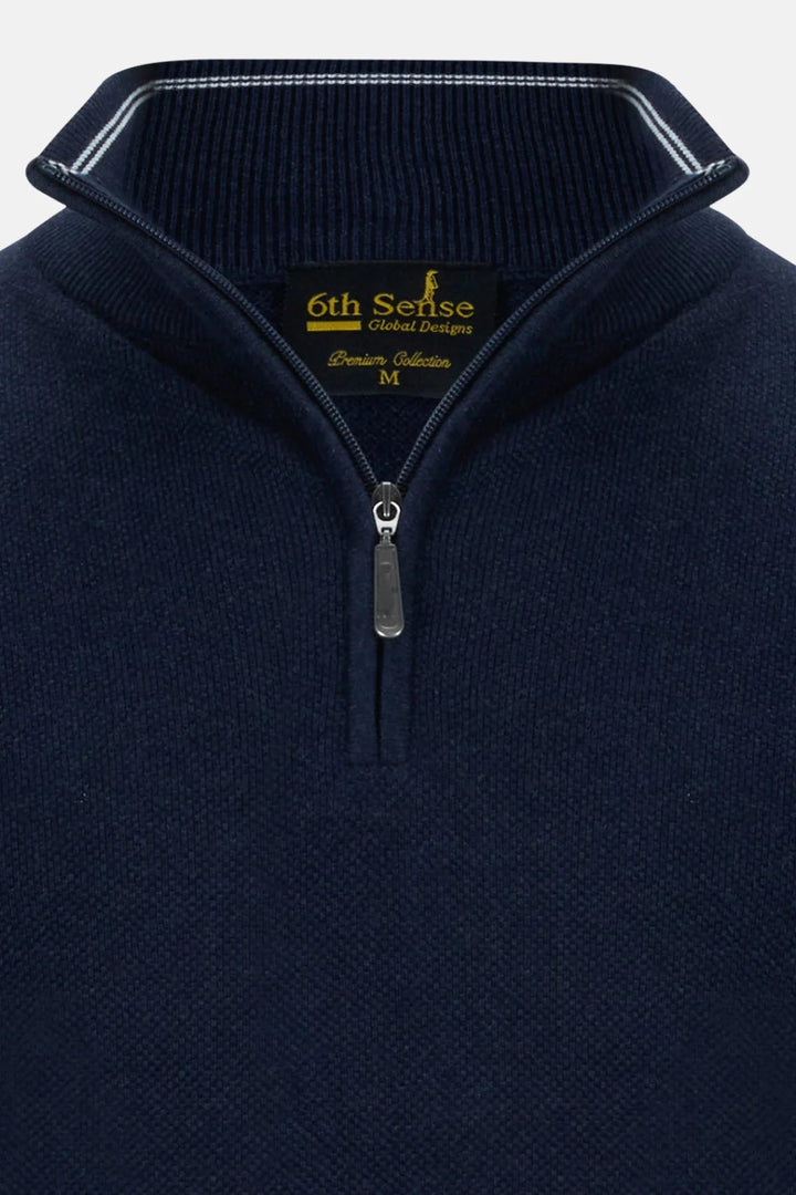 6th Sense Tropic 1/4 Zip Navy Blazer