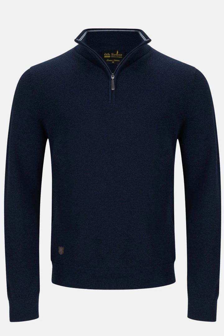 6th Sense Tropic 1/4 Zip Navy Blazer
