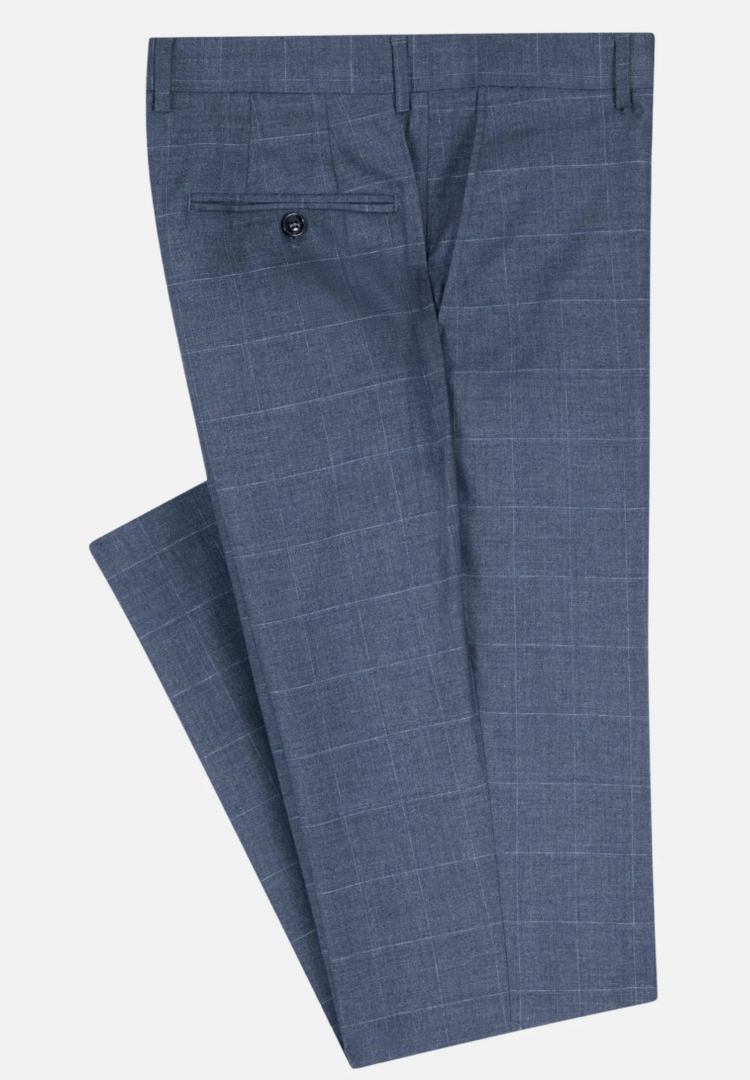 6th Sense Crystal Blue 3 Piece Suit