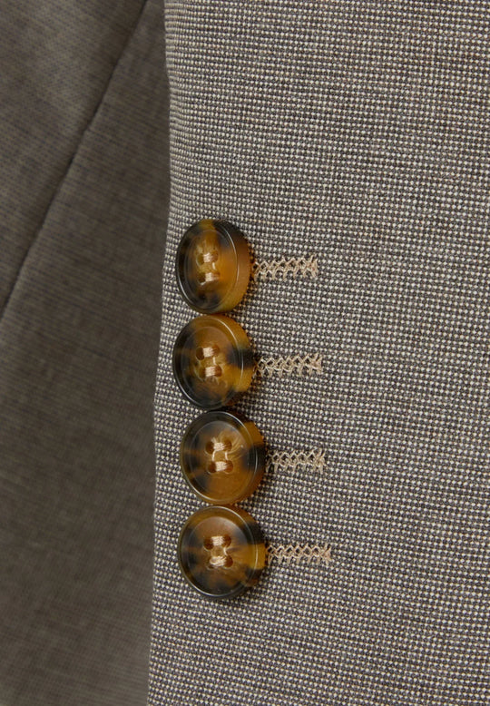 6th Sense Regal Cashmere Contrast 3 Piece Suit