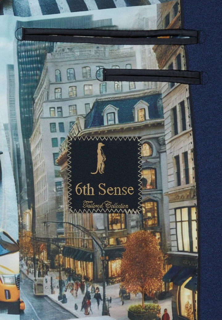 6th Sense Blazer Shadow Denim