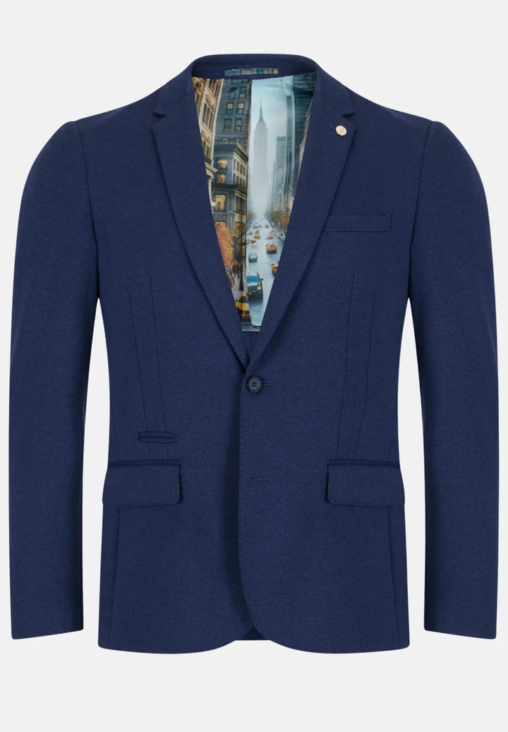 6th Sense Sports Jacket Shadow Denim