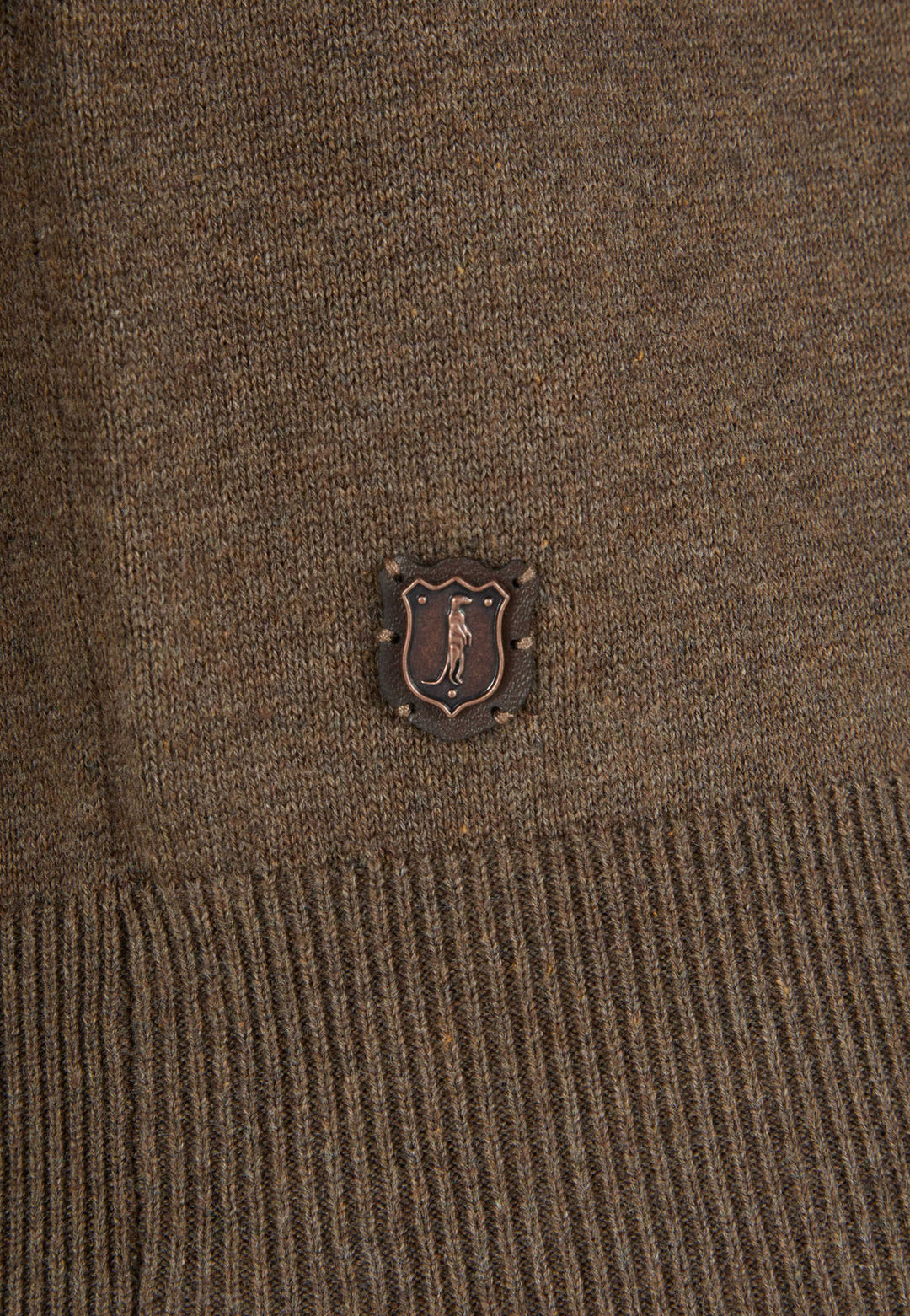 6th Sense Harry 1/4 Zip  Chestnut
