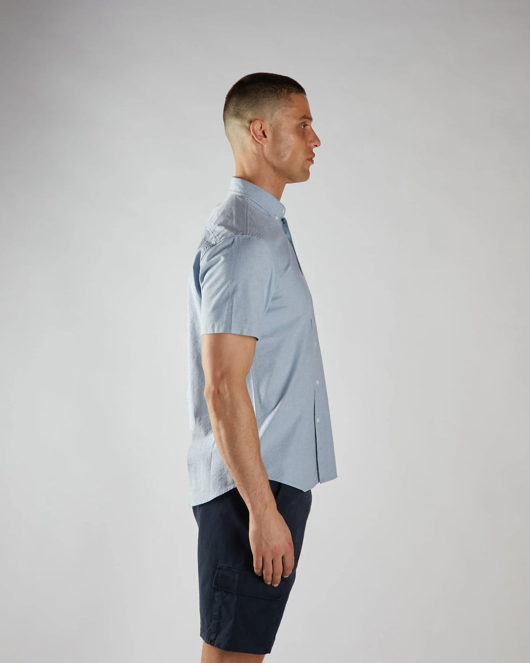 Diesel Reese Short Sleeve Shirt Cielo Blue image 3