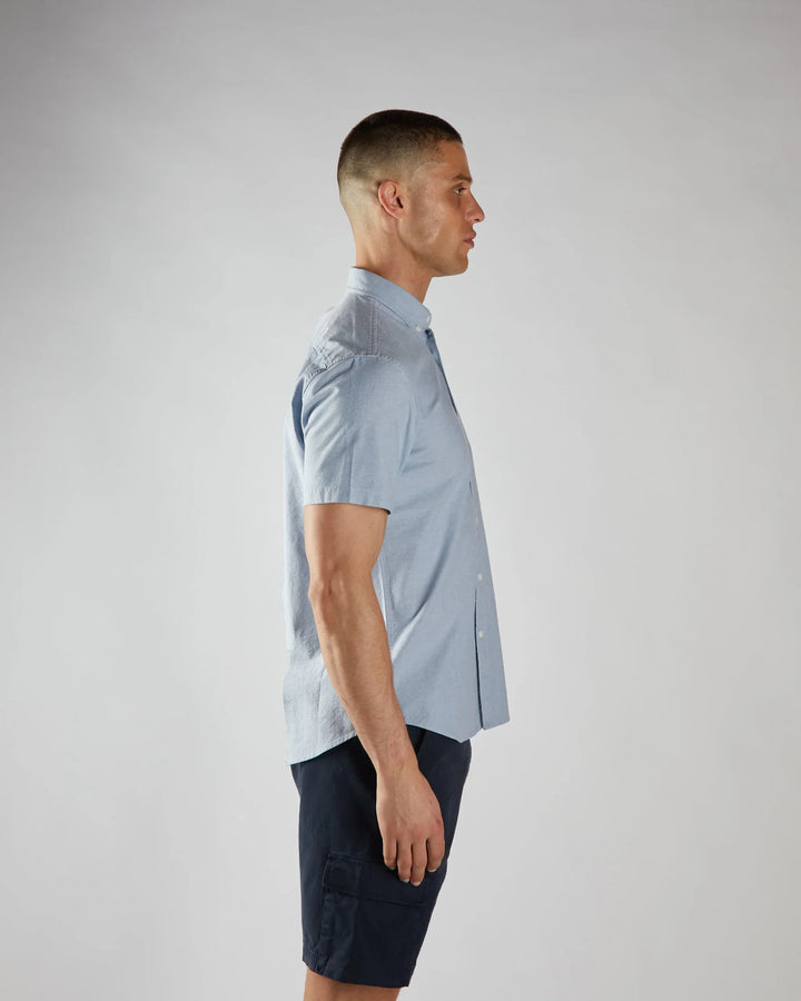 Diesel Reese Short Sleeve Shirt Cielo Blue image 3