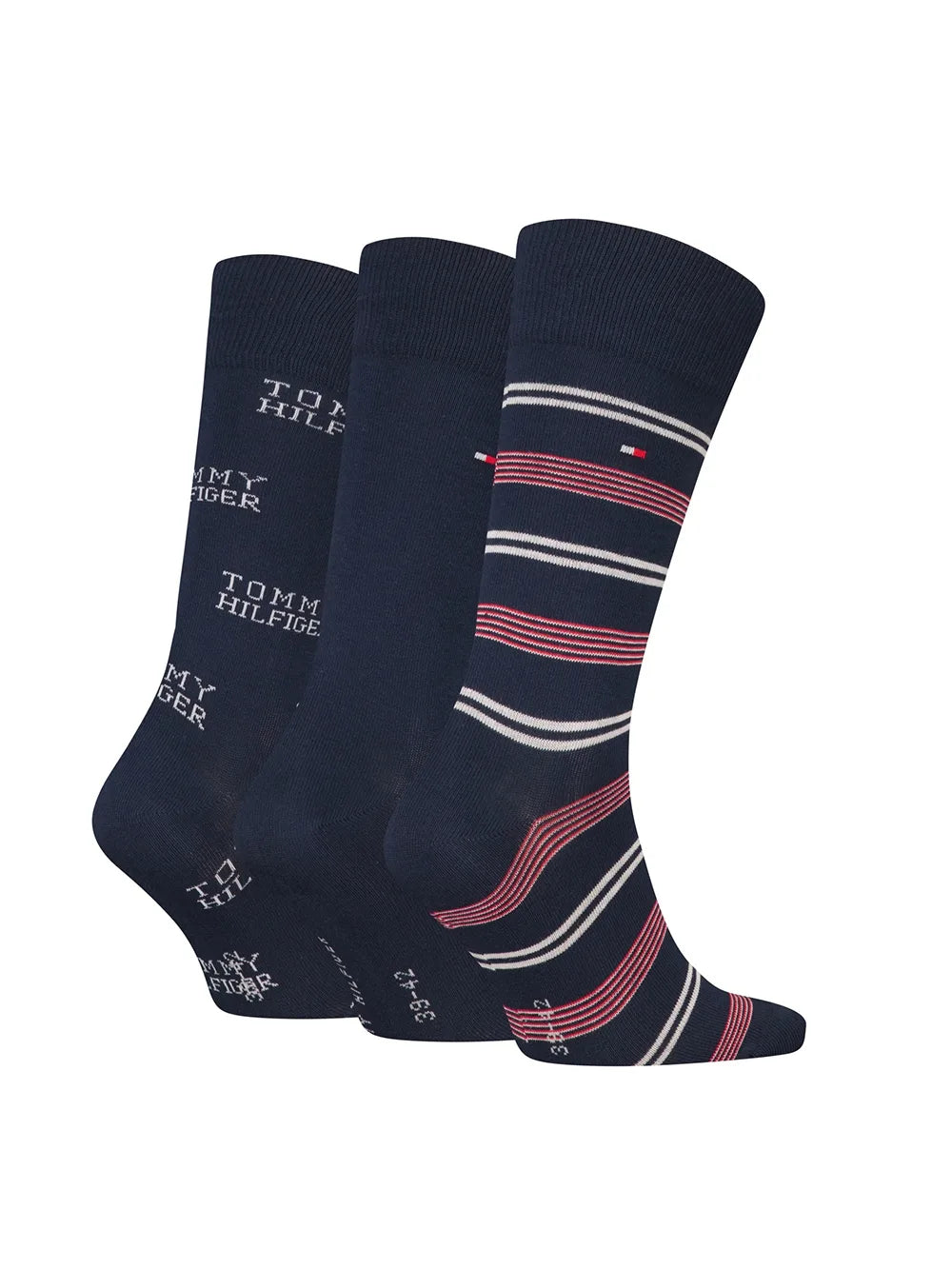 Tommy Hilfiger 3PK Sock Giftbox Navy Mix