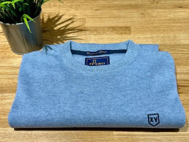 XV Kings by Tommy Bowe Dawson Crew Neck Sky Haze image 0