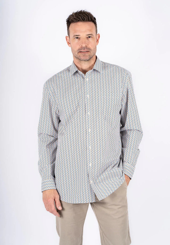 Pre End Berlin Long Sleeve Shirt Blue image 2
