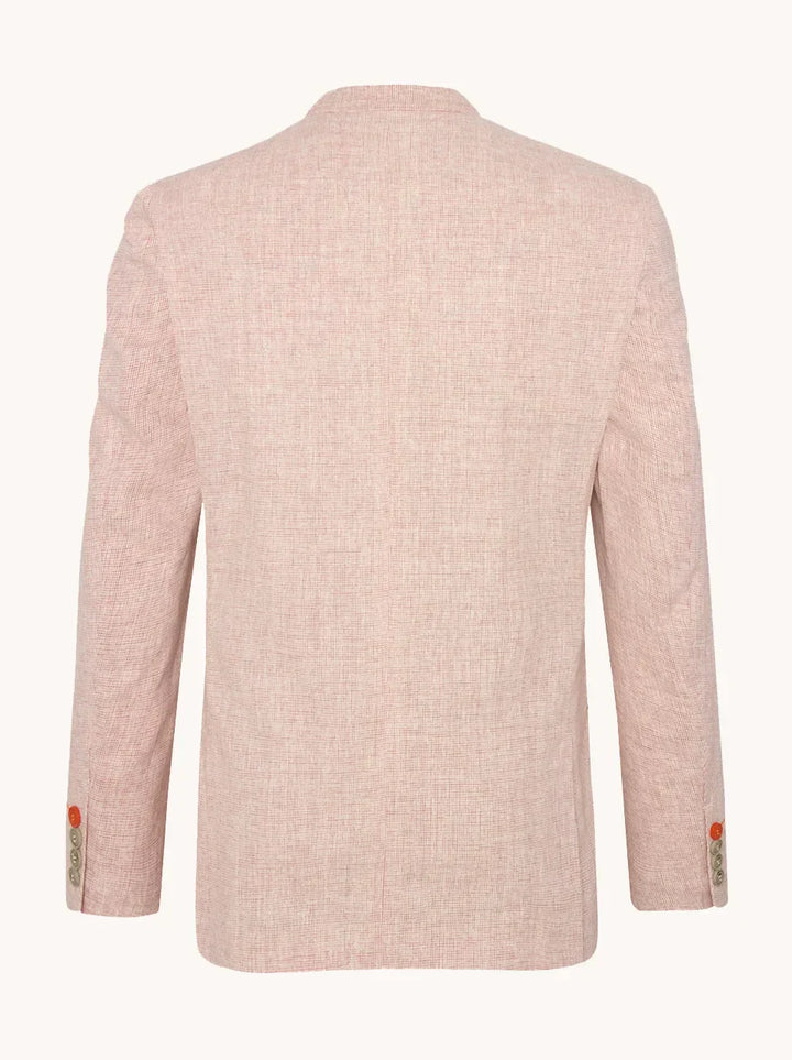 A Fish Named Fred Blazer Small Check Rose Pink image 2