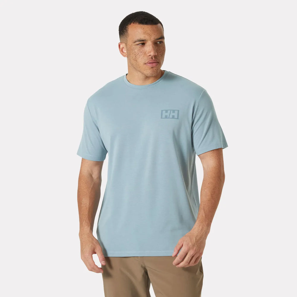 Helly Hansen Skog Recycled Graphic Tee Windy Blue image 1