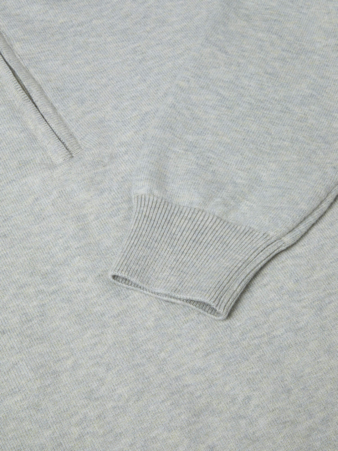 Drifter By Daniel Grahame 1/2 Zip Sweater Light Grey image 2