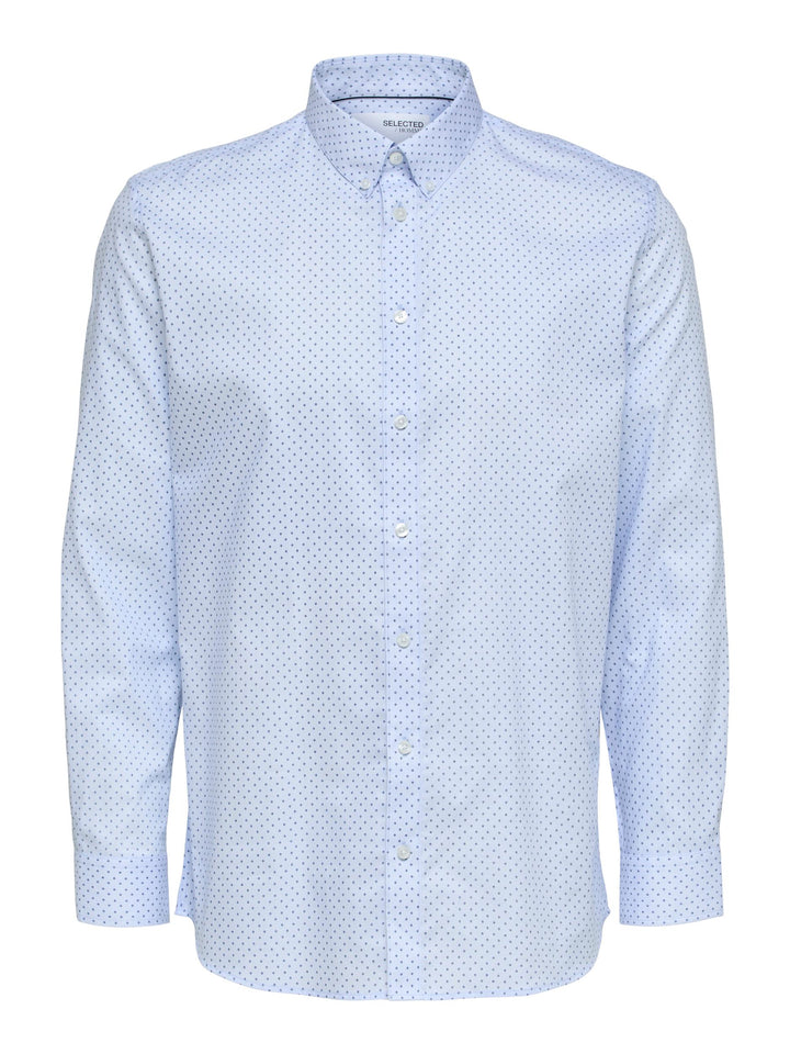 Selected Homme Regethan Shirt Light Blue image 2