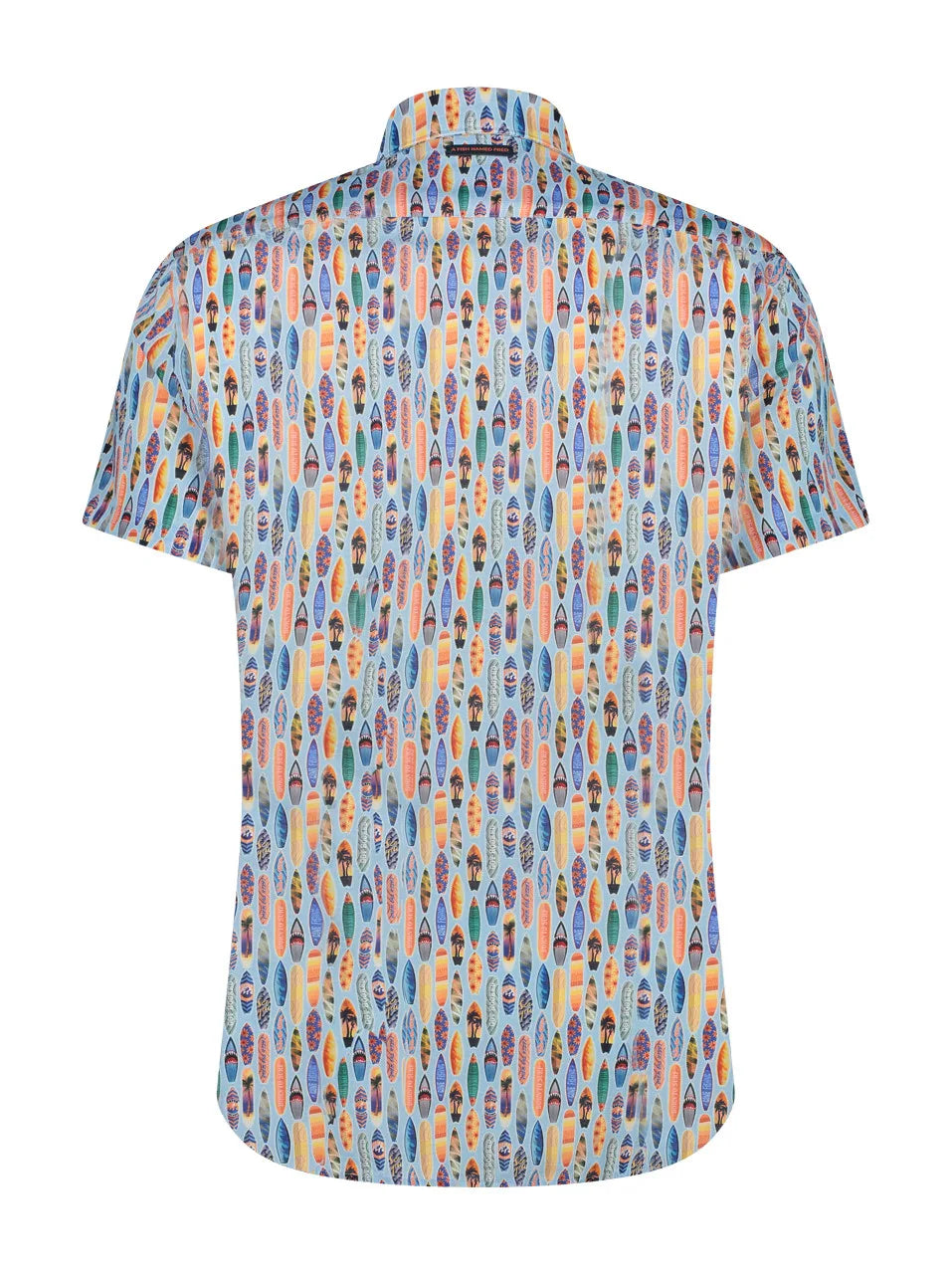 A Fish Named Fred Short Sleeve Shirt Surfboard image 1