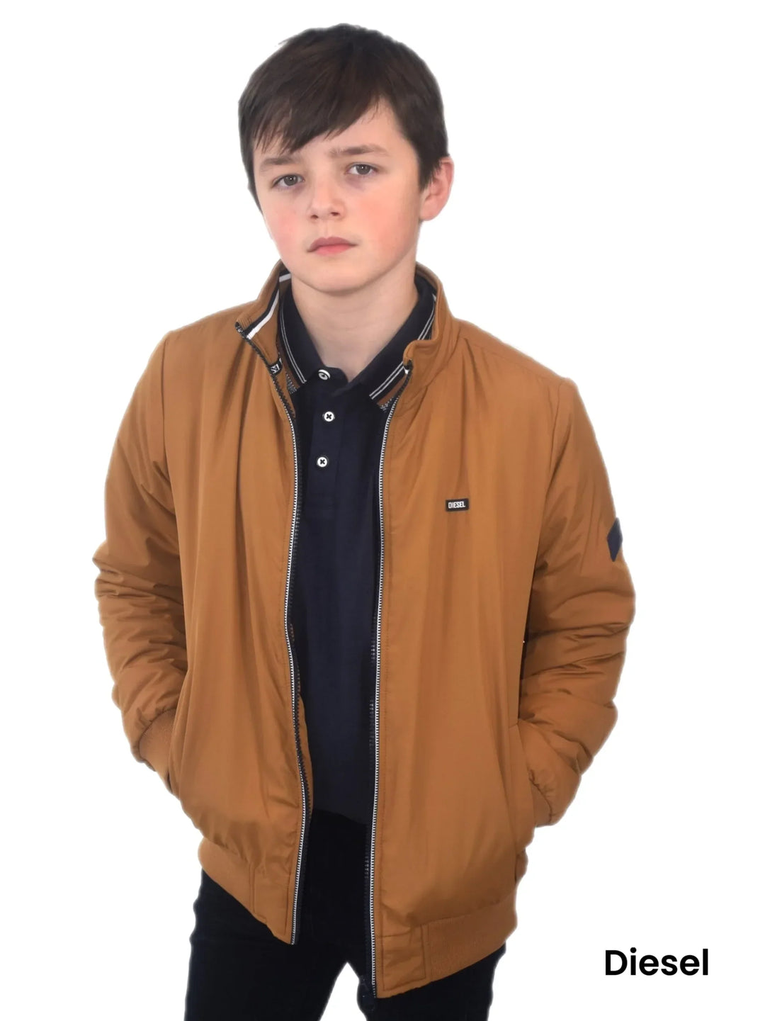 Diesel Boys Noel Jacket Sand image 1