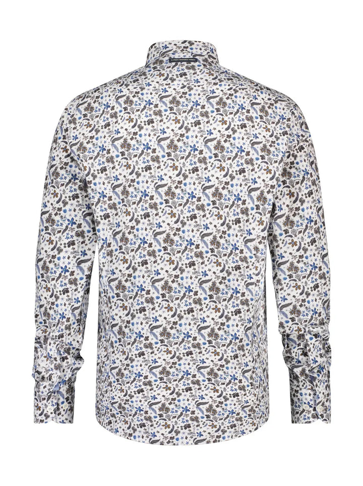 A Fish Named Fred Shirt Flower Crowd image 1