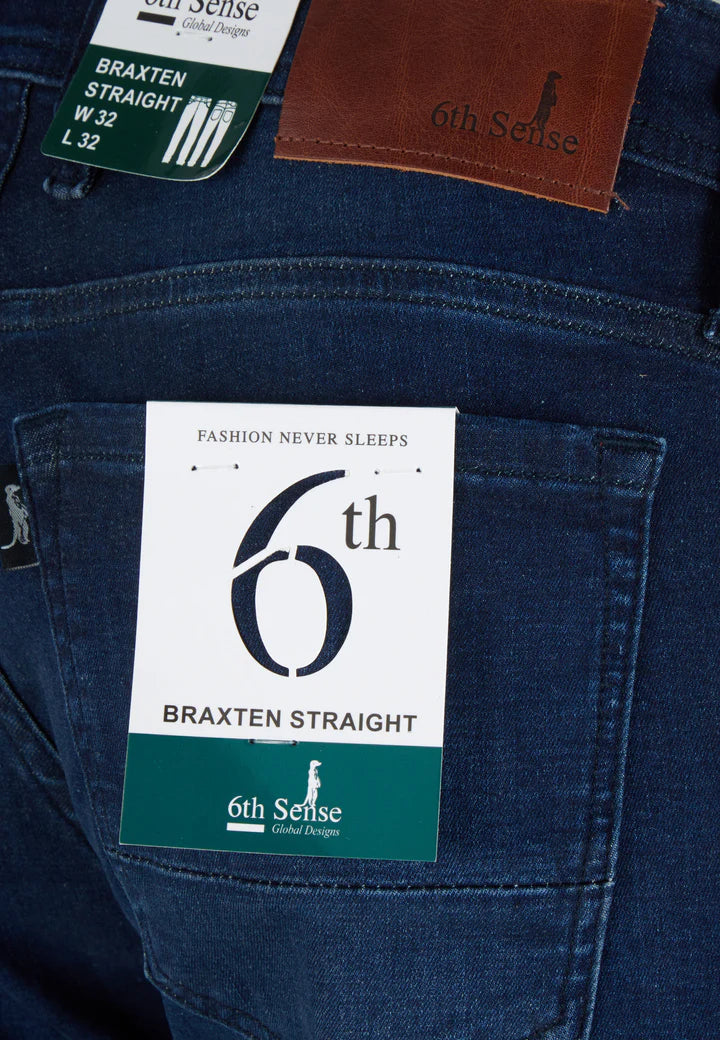 6th Sense Braxten Straight Leg Jeans Wash 2 image 1