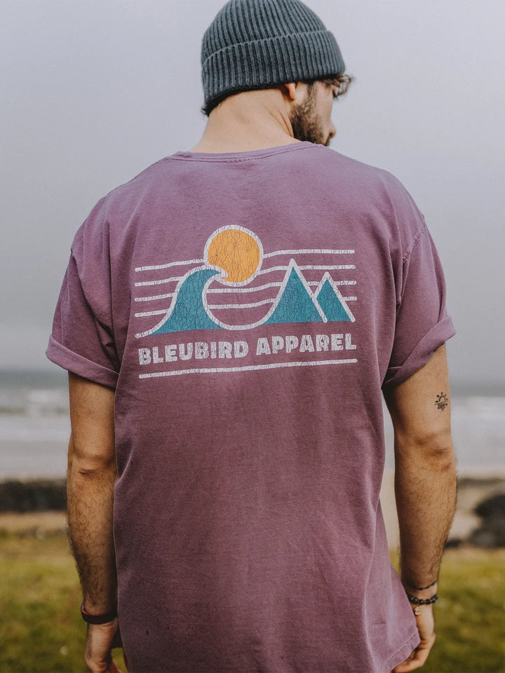 Bleubird Berry Horizon Tee