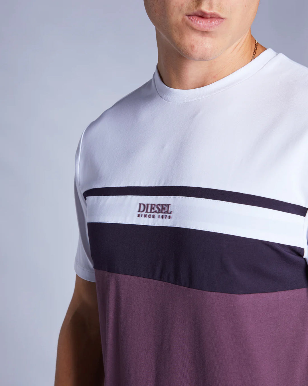 Diesel Aiden Tee White Wash